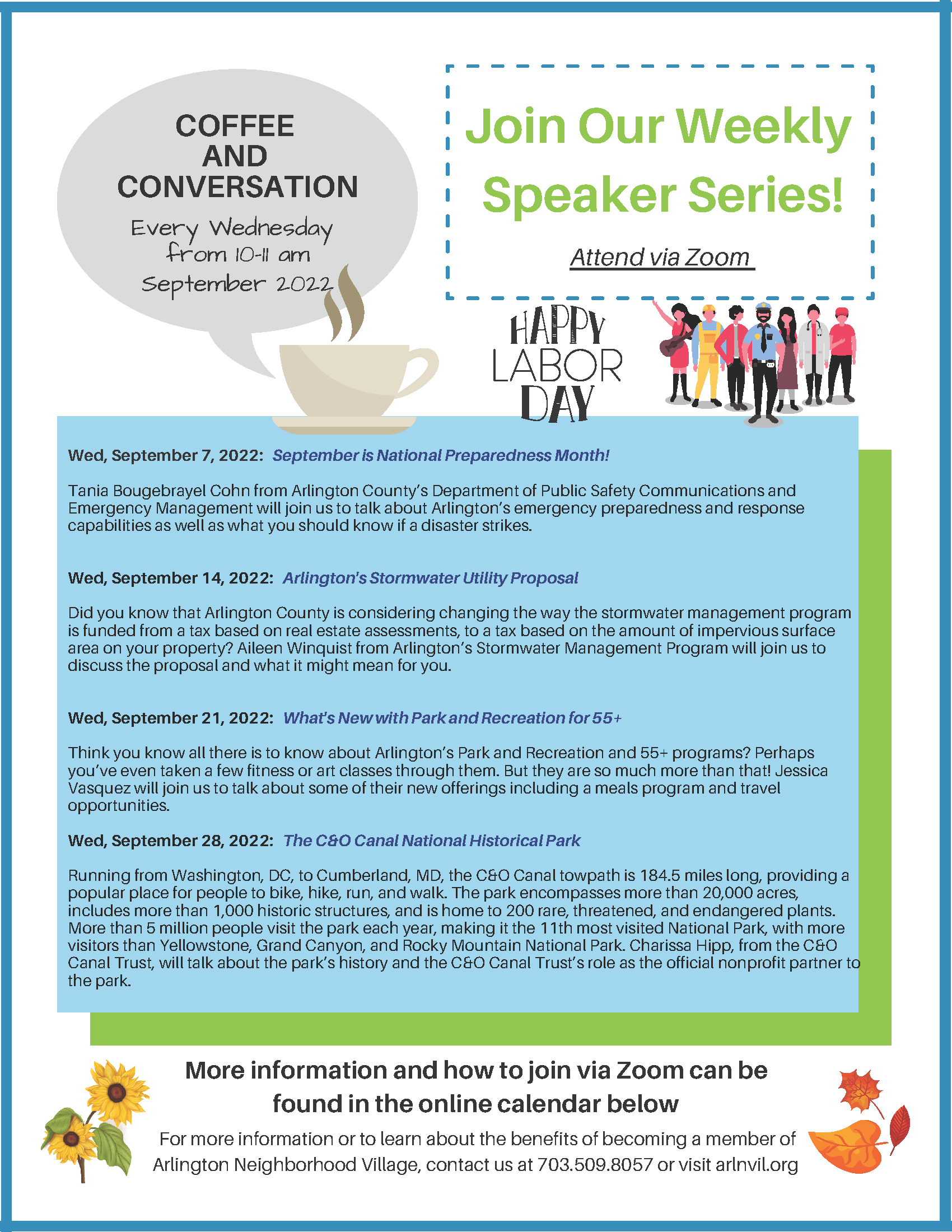 Coffee & Conversation • Sept 2022