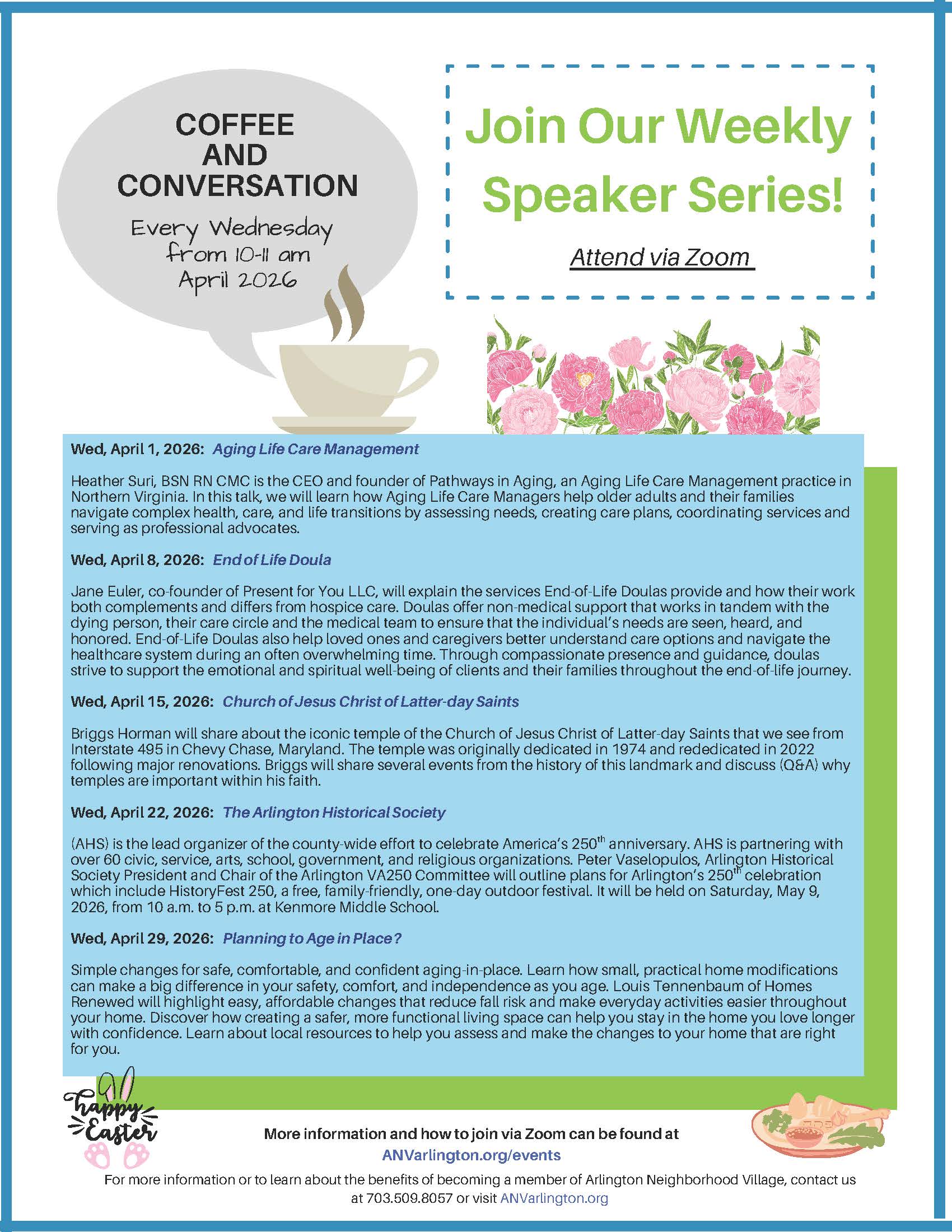 Coffee & Conversation April 2026