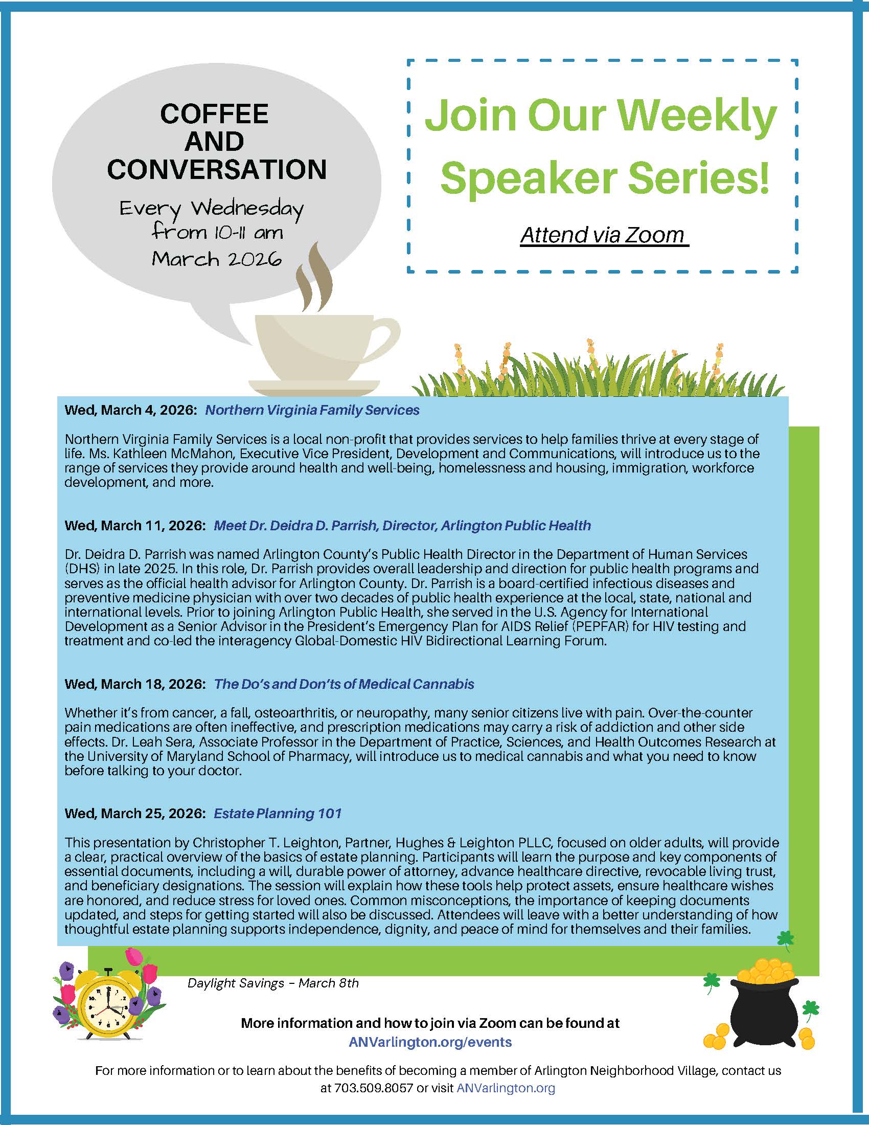 Coffee & Conversation March 2026