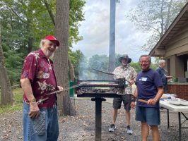 ANV Picnic sept 2022 Mike, Pax, Jeff 2
