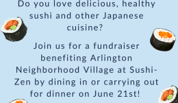 Sushi-Zen Flyer ANV fundraiser