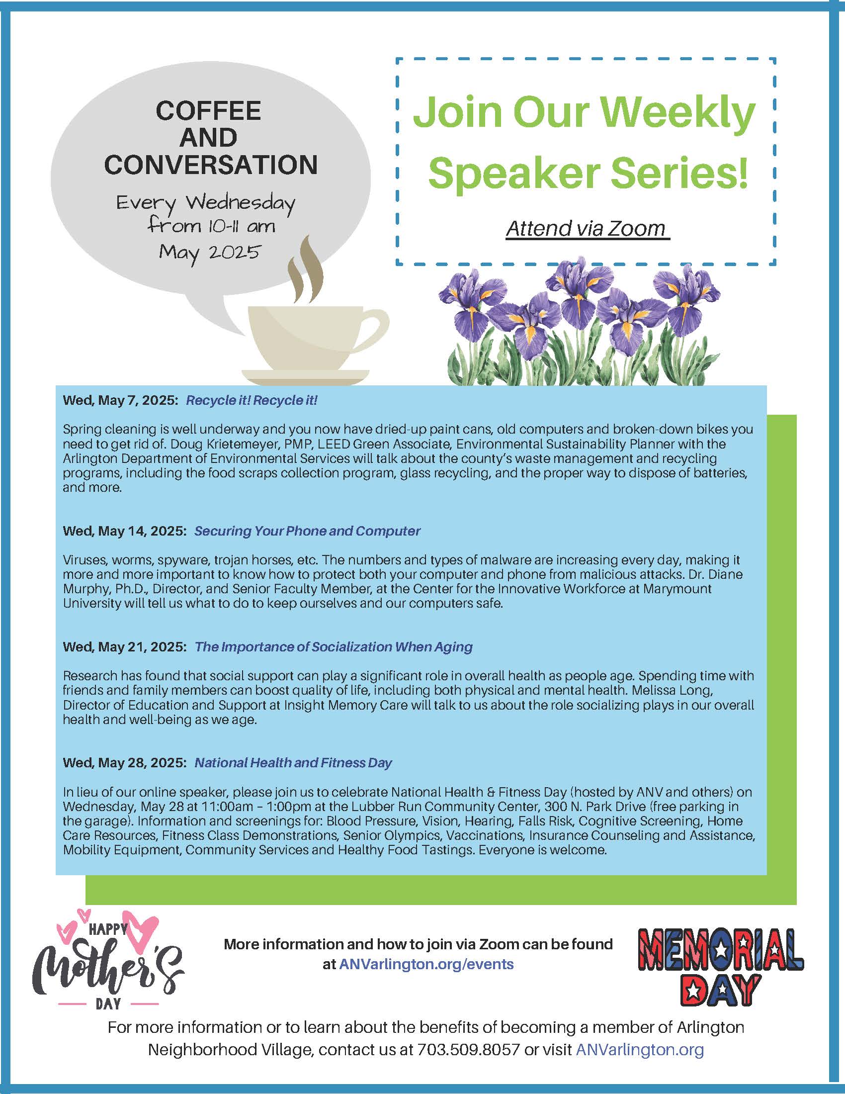 Coffee & Conversation May 2025