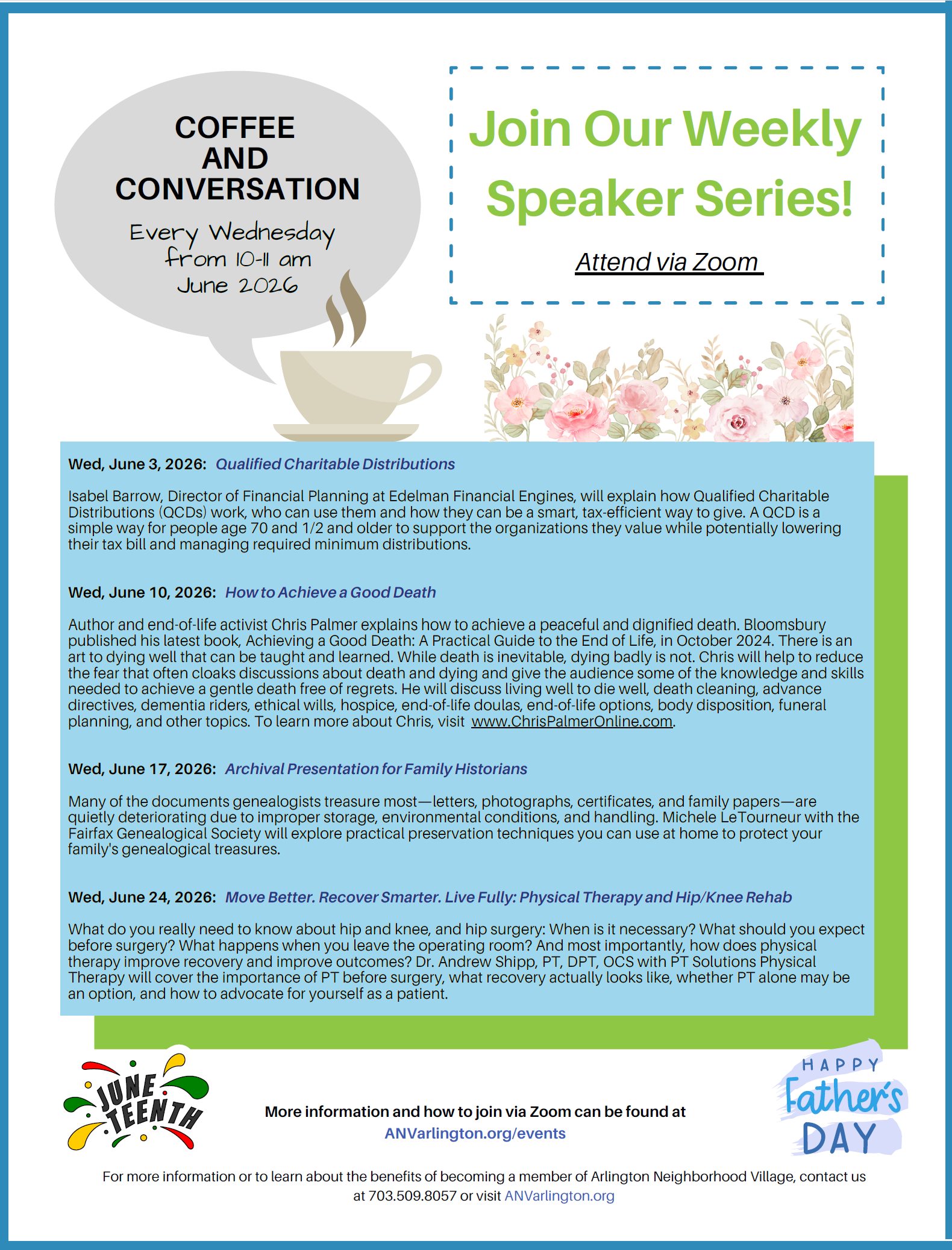 Coffee & Conversation June 2026